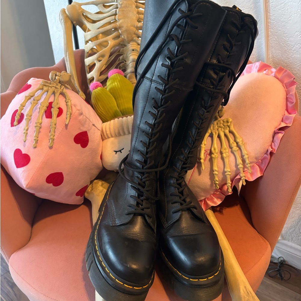 Dr. Martens Audrick knee high Boots